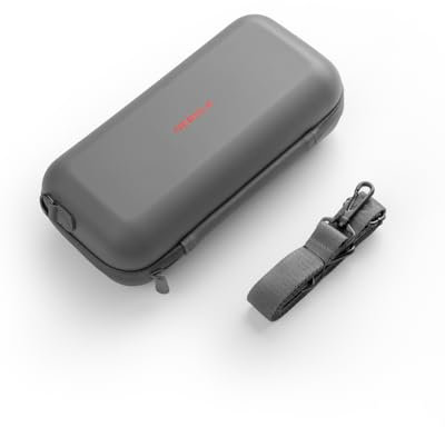 NEBULA Capsule Air Étui de voyage officiel tout-en-un, personnalisé pour Capsule Air avec bandoulière amovible, adaptateur, télécommande, câbles et base à clipser, polyester imperméable et protecteur.