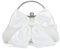 SUKUTU Schleife-Knoten-Kupplung für Frauen Lolita HandBag Perlenkette Abend Handtasche Satin Mesh-Kupplungstasche