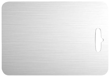 Tabla para cortar carne, tabla de cortar de doble cara para cocinas - Tabla de cocina para picar carne de acero inoxidable,Tablas de cortar de acero inoxidable de doble cara para procesar tabla de ama