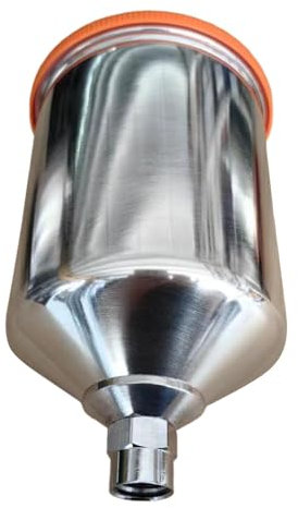 Milageto de Pintura de automóvil Copa de Aluminio Pintura neumática Spray Pot Hilo Universal para Muebles para el automóvil pulverización de