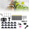 Brumisateur Terrasse Exterieur,Système de Brumisation,Kit d’Irrigation Système de Brumisateur Extérieur 15M avec 15 Direction Réglable Buses,Kit de Tuyau Brumisateur par Brume pour Piscine,Jardin