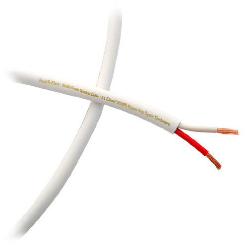 FISUAL S-Flex Studio Grade White Speaker Cable 2 x 0.75mm (100 Metres)