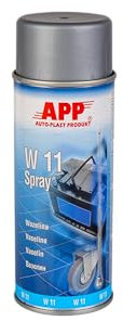 APP W 11 Technique Huile de Vaseline | Graisse en bombe à base de vaseline avec propriétés anti-corrosion | Résistant aux températures de -30°C à +160°C | pH neutre | Transparent | 400 ml