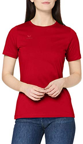 Erima Damen Basic Teamsport T-Shirt (208372), rot, 36