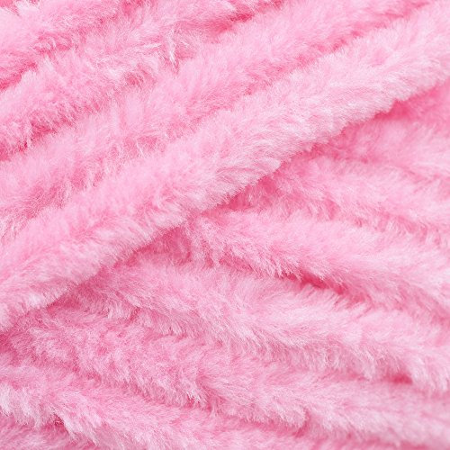 James C Brett Flutterby grobe Strickwolle rose