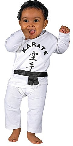 Kwon Baby Strampler mit verschiedene Motive Taekwondo - Karate - Judo - JuJutsu - YingYang Balance - YingYang Silence