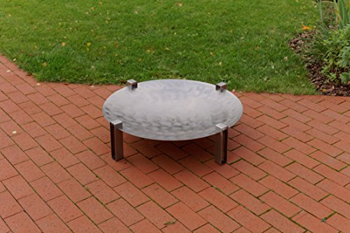 SvenskaV Design-Feuerschale Space aus Edelstahl, in verschiedenen Größen (58 cm)