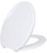 Coloured Universal Toilet Seat (White)