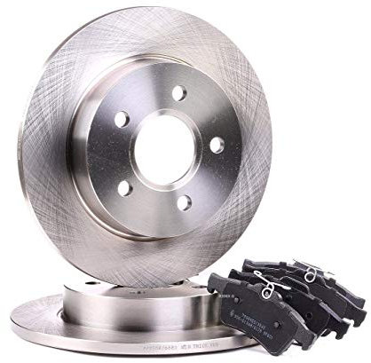 RIDEX 3405B0040 Bremsenset Hinten 265mm - Bremsen Set mit Bremsscheiben und Bremsbeläge Satz