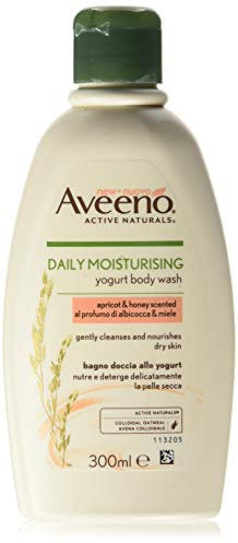 Aveeno Bagno Doccia allo Yogurt Profumo Abicocca e Miele - 300 ml