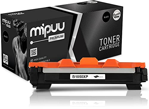 Mipuu Toner kompatibel zu Brother TN-1050 Schwarz (2000 Seiten) für HL-1110 HL-1112 HL-1210 HL-1210w HL-1212w DCP-1610w DCP-1612w DCP-1512 DCP-1510 MFC-1810 MFC-1810w MFC-1910w