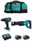 MAKITA Kit MK204 (Taladro Percutor DHP482 + Sierra Sable DJR186 + 2 Baterías de 5,0 Ah + Cargador + LXT600)