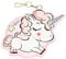 ERT GROUP Original and officially licensed power bank Babaco Unicorn 001 2200mAh