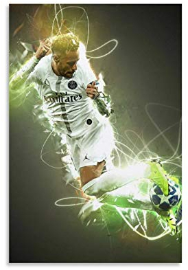 GUCII Neymar Jr Poster.webp Poster dekorative Malerei Leinwand Wandkunst Wohnzimmer Poster Schlafzimmer Malerei 16x24inch(40x60cm)
