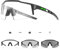 KAPVOE Photochromatische Selbsttönend Fahrradbrille TR90 Rahmen für Herren Damen Klar Sportsonnenbrille Sport Radfahren MTB Radbrille Fahren Sportbrille Baseball Laufen klar Schwarz 10
