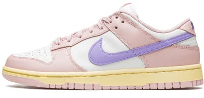 Nike dd1503 601 Dunk Low Pink Oxford (W) Dunk Low, Pink Oxford White Purple Cream, 42.5 EU