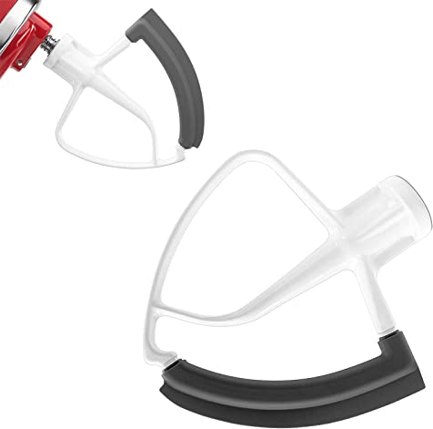 Flexibler Flachrührer Für Kitchen-Aid für 4-5 Quart Schüsseln,Flexirührer Antihaftbeschichtung Für Kitchen-Aid Die Küchenmaschine Zubehör