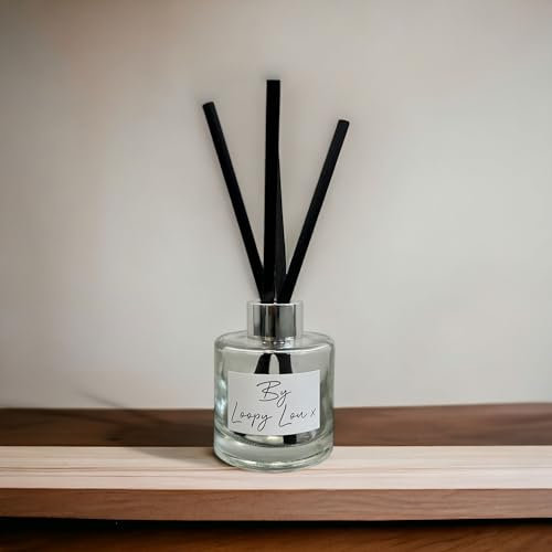 60 Second Makeover Limited Duftstäbchen, Bernstein und Ingwer, luxuriös, Blumen-Diffusor, hochwertig, stark parfümiert