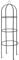 MantraRaj 1.9m Metal Garden Obelisk Trellis Outdoor Climbing Plant Flowers Steel Frame Wgo Trellis Vines Floral Decor Black Yard Round Weather-Proof Metal Plant Support Arch Frame