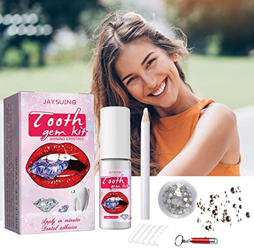 Strass Dentaire - Gemmes Dentaires - Bijoux Dentaires - Gemmes Dentaires Avec Colle- Ensemble Cristaux Dentaires - Ensemble Gemmes Décoration Dentaire