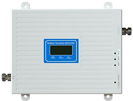 Gullermo Amplificador 2G 3G 4G LTE Band1/7/8 Booster gsm WCDMA UMTS LTE Repetidor Celular 900/2100/2600Mhz Amplificador Enchufe de la UE