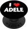 I Love Adele - Herz PopSockets mit austauschbarem PopGrip
