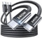 LISEN 240W Cavo USB C USB C, PD3,0 [2 Pezzi] [2M+2M], Cavo USB Type-C, Ricarica Rapida per MateBook IPhone16/15 Pro/15 Pro Max Samsung Galaxy S25/S24/S22 iPad Pro/Air/Mini Android Xiaomi Google Pixel