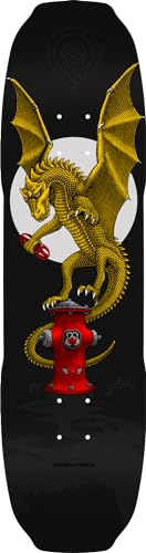 Powell Peralta Andy Anderson Vajra 7-ply Maple Skateboard Deck, Black, 8.4 X 32.5, Schwarz