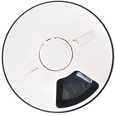 Toddmomy Alimentador Automático para Gatos y Perros para Recordatorio Antideslizante Fácil De Limpiar