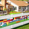 Eurocopa 2024 Pancarta Decoración para Aficionados,Campeonato Europeo de Fútbol 2024 Decoración,Club Bar Hogar Exterior Jardín Decoración,300×50CM,C