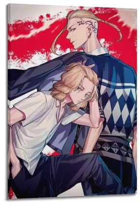 HCLHB Poster, Motiv: Tokyo Revengers, dekoratives Gemälde, Leinwand, Wandposter und Kunstdruck, moderne Familienschlafzimmer-Dekoration, Poster, 30 x 45 cm