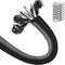 AGPTEK Protector de Cable para Perros y Gatos 3M-25mm, Manguitos para Cable, Manguito de Gestión de Cables Trenzado Expandible, Protege los Cables de los Mordiscos de Las Mascotas, Negro