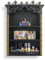 Großes gotisches Regal, Kristallregal aus Holz für die Wand, Hexenregale für Heimdekoration, Schmuckregal, Knick Knack Regal für Kristalle, Steine, Edelsteine und Steine, Hexenkristalle,