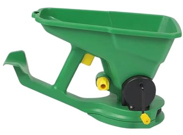 Rasenstreuer, Säbohrer, ergonomisches Werkzeug, Handspender, ABS-Material, 1,5 l Fassungsvermögen, 39 x 25 x 17 cm, für Gewächshaus, Garten, Park, Weide, Landschaftsbau, Hinterhof