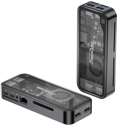 DreamQuest Mini PC Windows 11 Pro Preinstalled, Intel N95 3.4GHz 12GB DDR5 1TB SSD, Portable Mini Desktop Stick PC with Type C/HDMI Port WiFi 6/BT 5.3 for Home Office Business