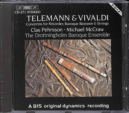 Concertos For Recorder, Baroque Bassoon & Strings