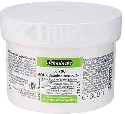 Schmincke AQUA Spachtelmasse, fein, 300 ml