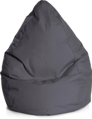 SITTING POINT only by MAGMA Sitzsack Brava Bean Bag XL ca. 220 Liter anthrazit