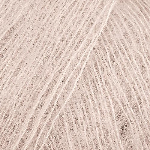 LANA GROSSA Silkhair | Feines Lace-Garn aus Superkid Mohair mit Seide | Handstrickgarn aus 70% Mohair (Superkid) & 30% Seide | 25g Wolle zum Stricken & Häkeln | 210m Garn FB 58