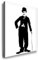 Boikal / Leinwand Bild Charlie Chaplin - The Legend Leinwanddruck, Kunstdruck fm17 Wandbild 100 x 70 cm