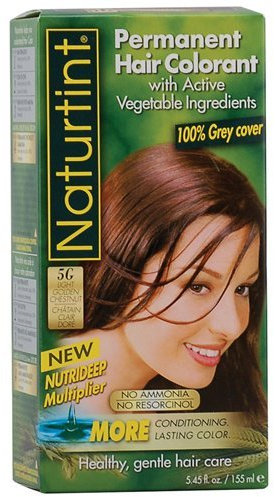(2er BUNDLE) | Naturtint Light Golden Chestnut 5G Hair Color (haarfarben) | 150ml - Naturtint
