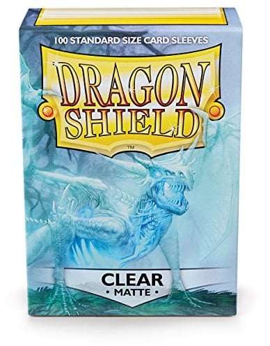Arcane Tinmen ART11001 Dragon Shield: Matte – Clear (100)