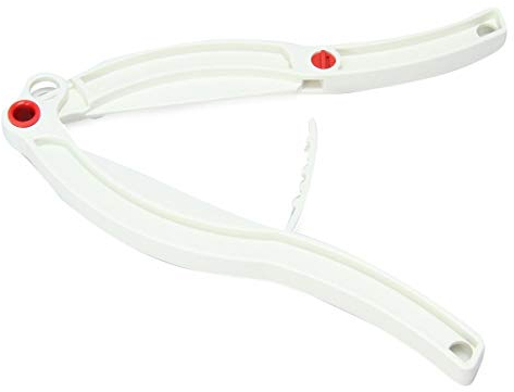 BRIX B-4191 Verschlussklemme, PA, Weiss