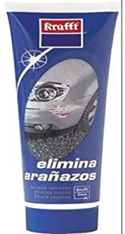 Krafft Reparador de arañazos – Elimina Rayaduras, Restos de Pintura y Manchas Persistentes – Aporta Brillo y Protección – Fácil Aplicación – Seguro para Todo Tipo de Colores y Pinturas – 150 ml