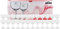 Van Well Lot de 24 verres à vin à pied Type verre ballon professionnel 19 cl/0,1 l calibré