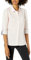 Tommy Hilfiger Damen Rolllasche Hemd mit Button-Down-Kragen, Ballerina Pink, Groß