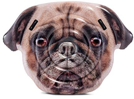 Intex Isola Gonfiabile di Forma Testa di Cane Carlino