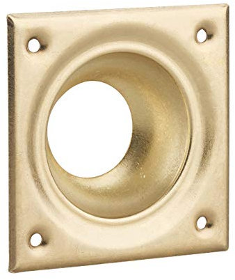 Borchia per cilindro tondo, Ø23mm, concavo, ottone - THIRARD
