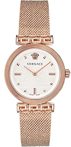 Versace Montre élégante VELW00620, Gris Argent, Mode