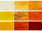 PALJOLLY Lot de 9 feuilles de vitrail jaunes en verre synthétique pour vitraux et mosaïques 10,2 x 15,2 cm
